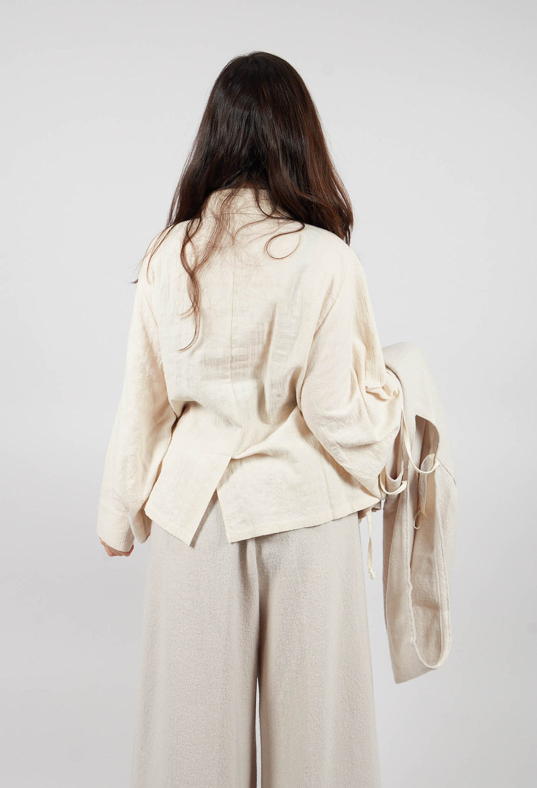 Batwing Shirt in Cream