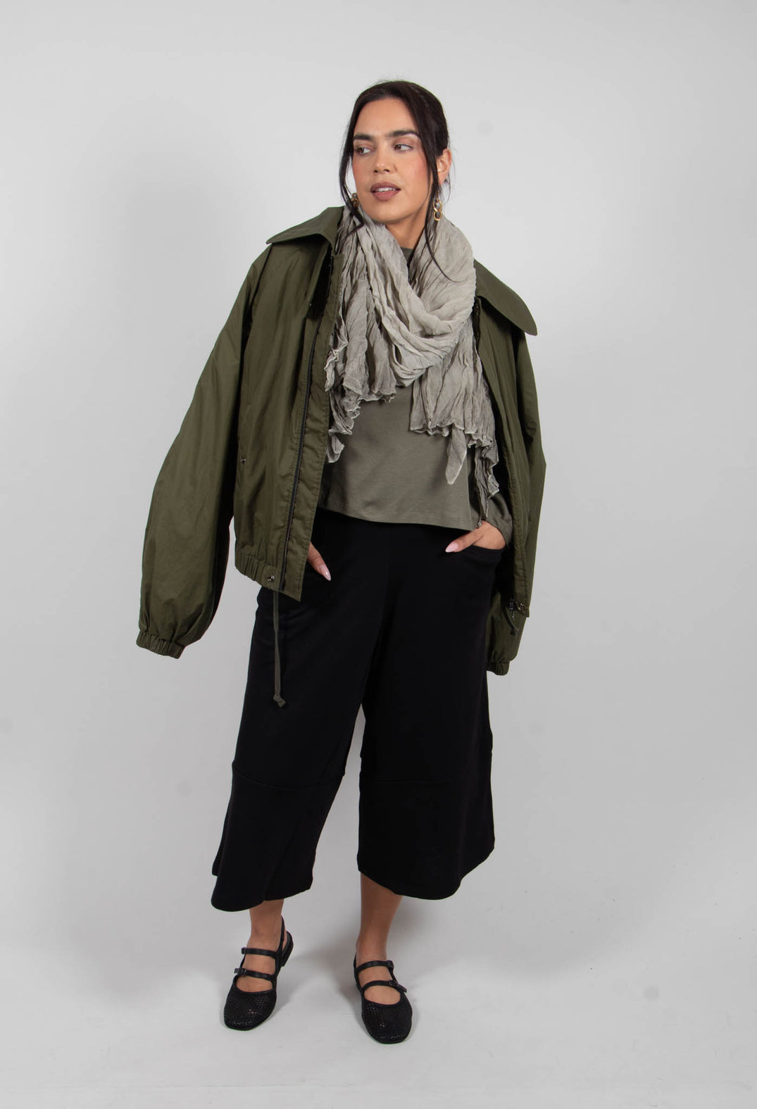 Boxy Top in Stone