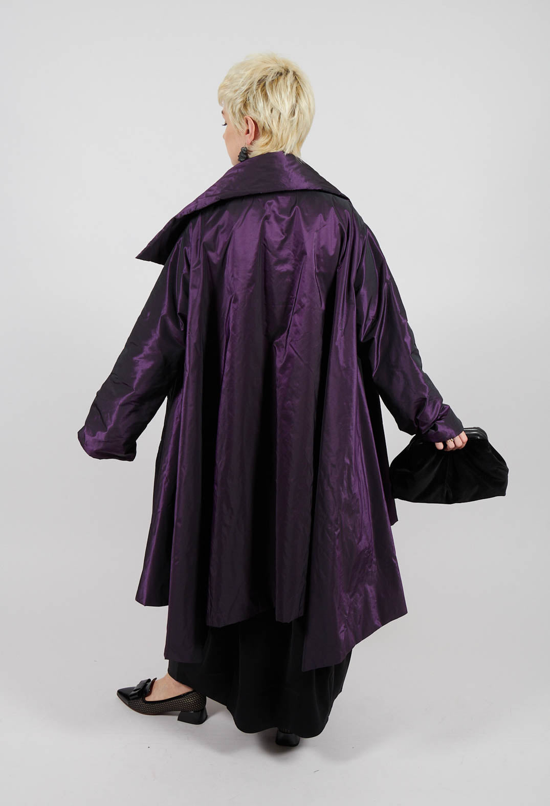 Savanah Coat in Plum