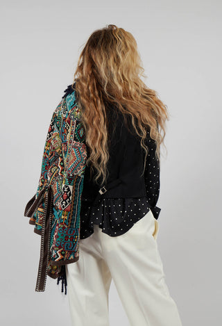 Twill Waistcoat in Black