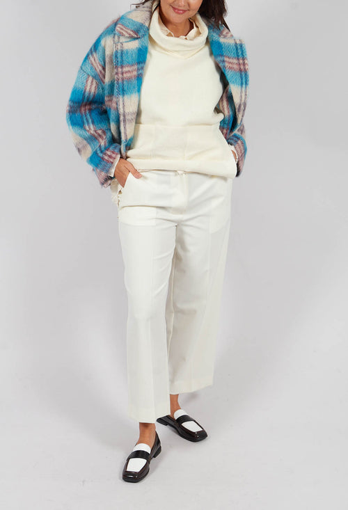 Twill Trousers in Cream