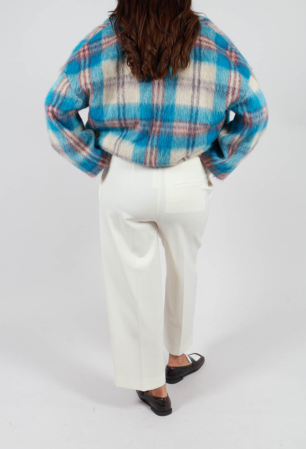 Twill Trousers in Cream