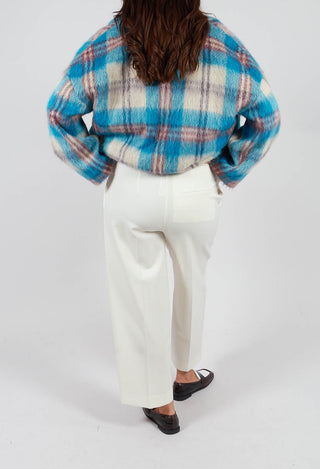 Twill Trousers in Cream