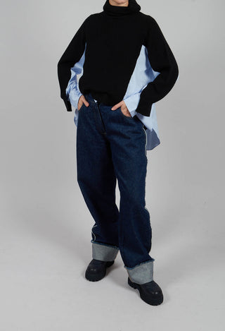 Joan Jeans in Blue Denim