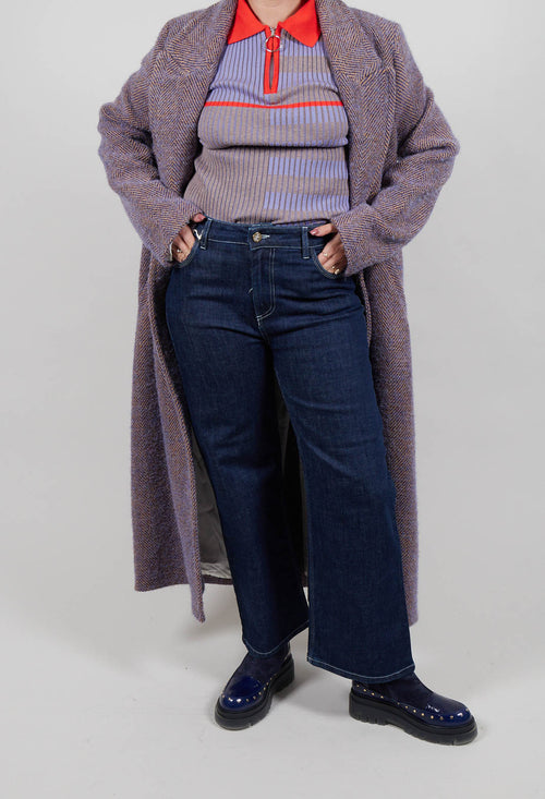 Agnes Jeans in Blue Denim