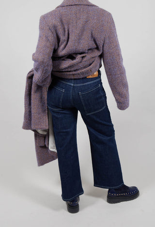 Agnes Jeans in Blue Denim