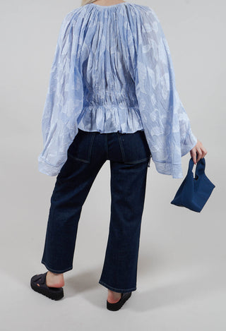 Agnes Jeans in Blue Denim