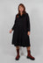 Snood Neck Dress in Black