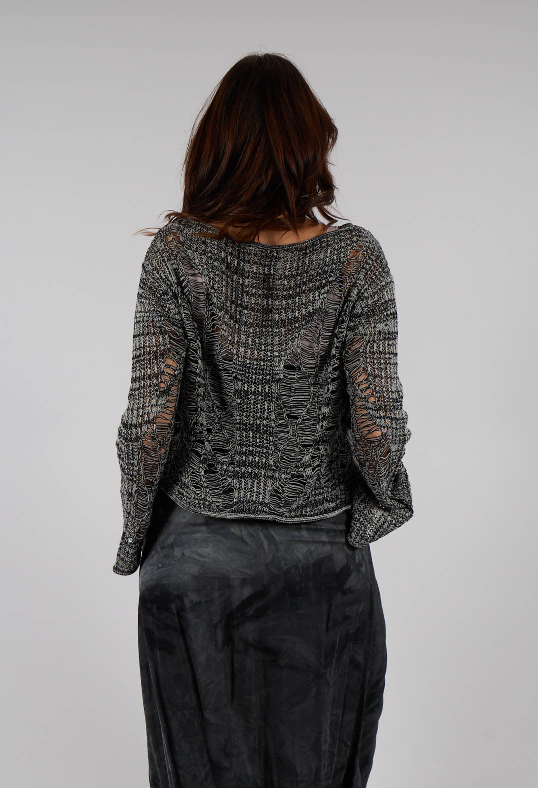 Loose Knit Jumper in Grey