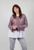 Loose Knit Jumper in Purple