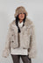Reversible Shearling Jacket in Sandstone