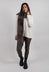 Shearling Merino Toscana Scarf in Flint