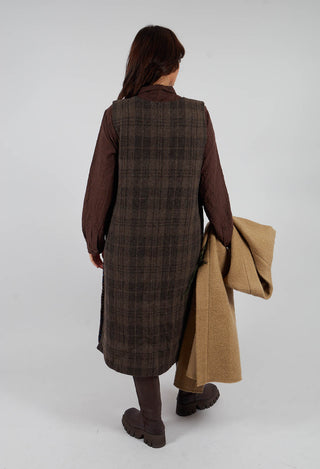 Gray Dress in Brown