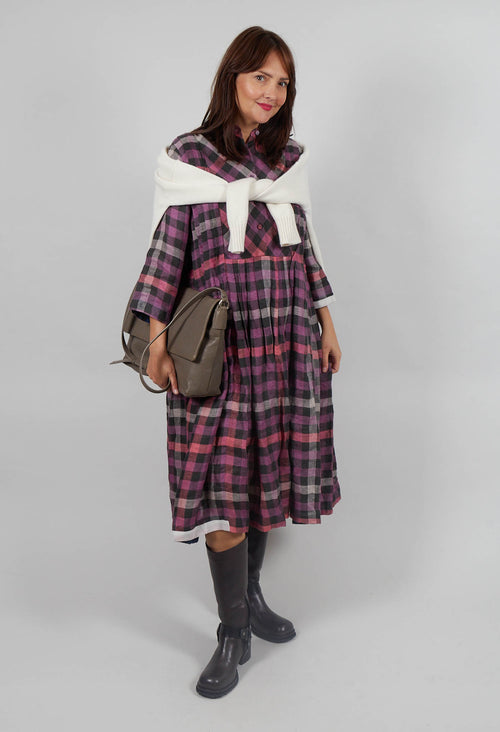 Sunny Dress in Purple Multicolour