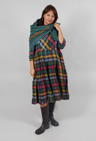 Sunny Dress in Green Multicolour