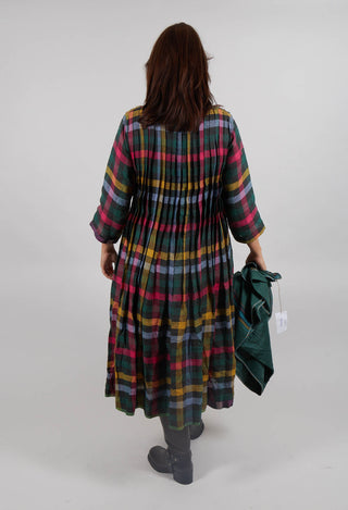 Sunny Dress in Green Multicolour