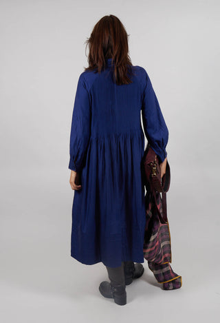 Lupine Dress in Indigo