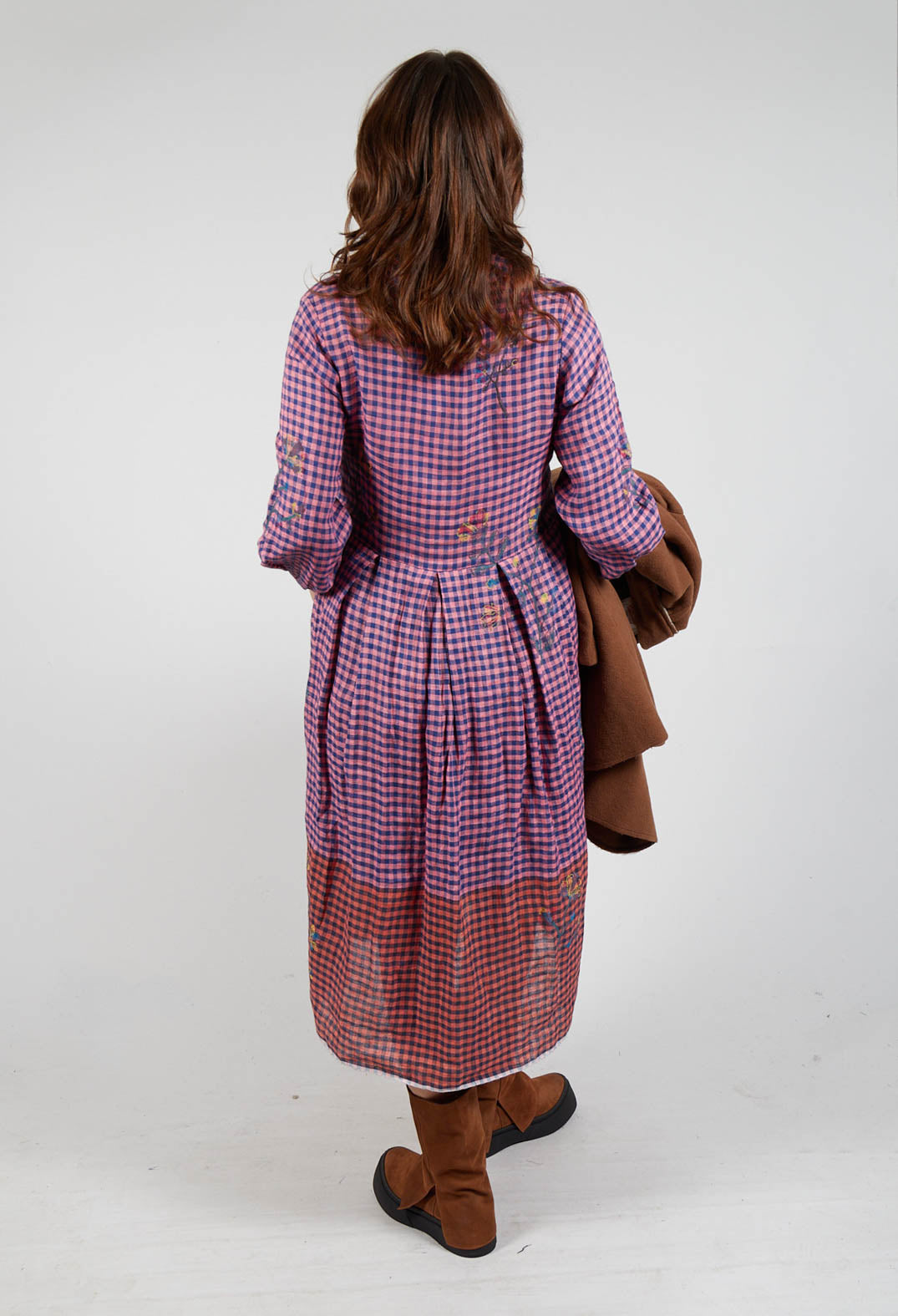 hvn purple gingham dress Southern Charm Lavender Purple Gingham Babydoll Dress, Large - The Mint Julep Boutique