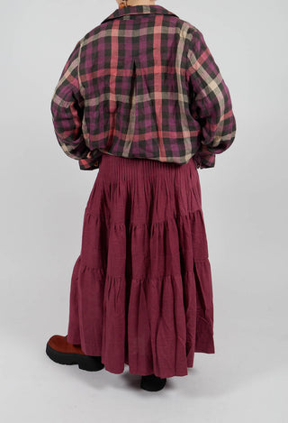 Keiko Skirt in Wine