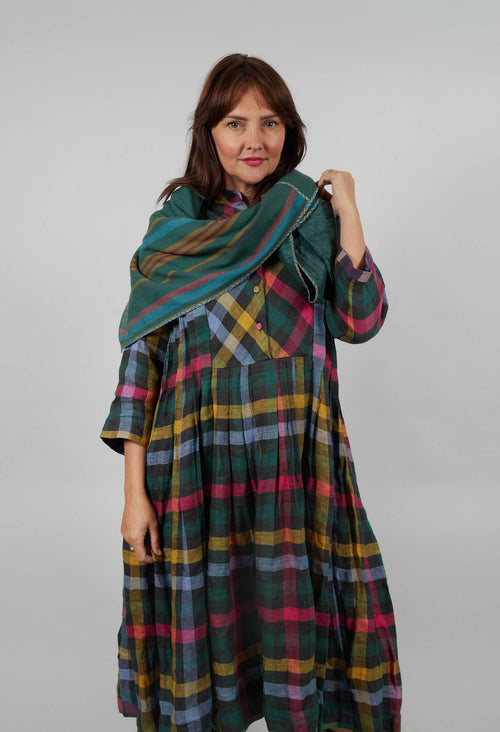 Wool Stole in Green