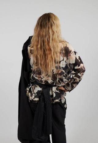 Sheer Belated Jacket in Original Print