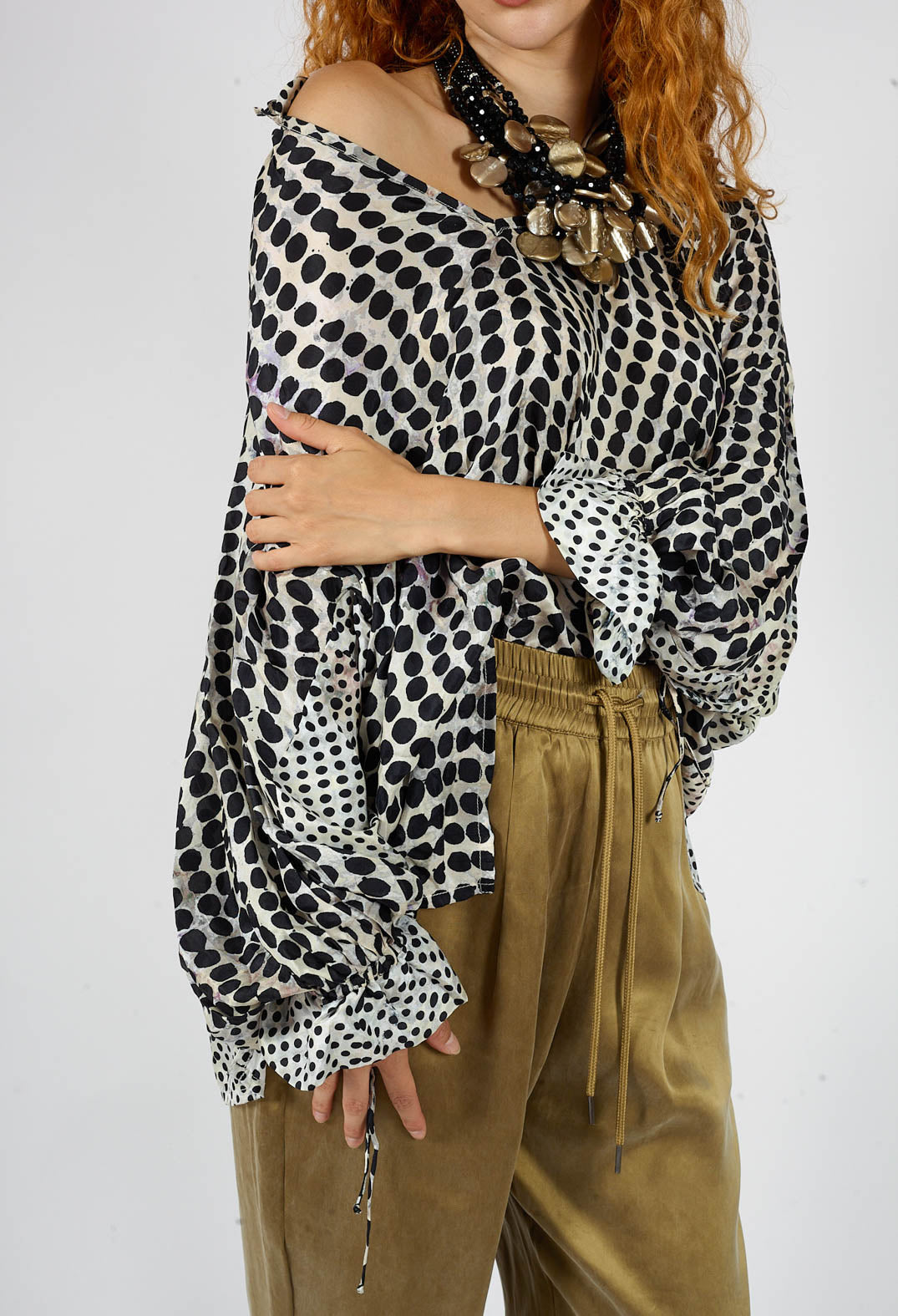 Virginie Blouse in Black