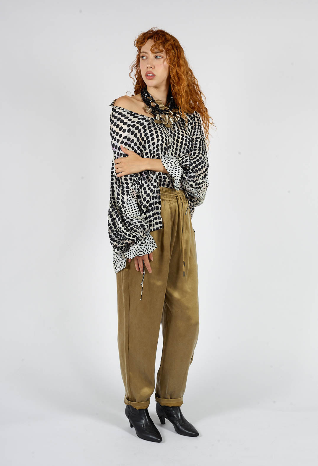 Virginie Blouse in Black