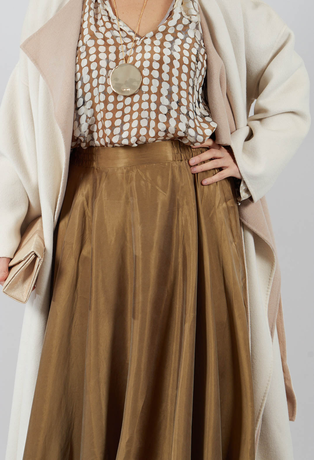 Valim Skirt in Bronze