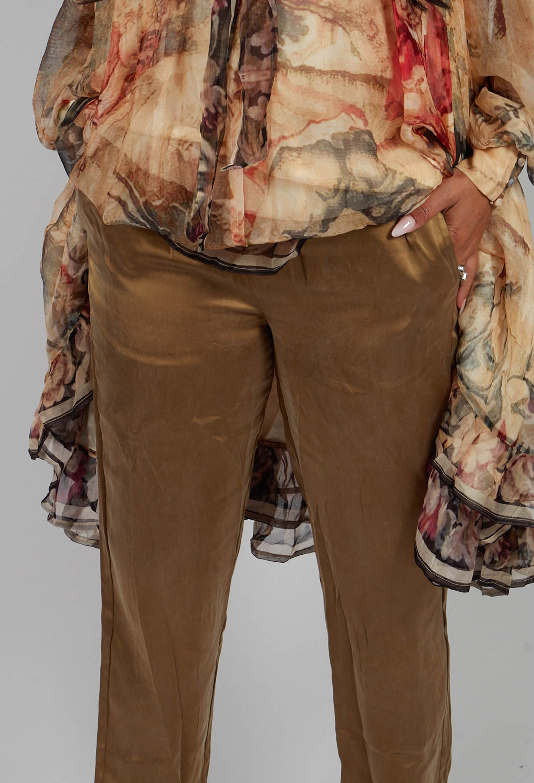 Vor Trousers in Bronze