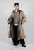 British Millerain Downcoat in Silt