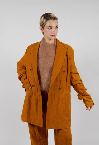 Short Coat in Tumeric