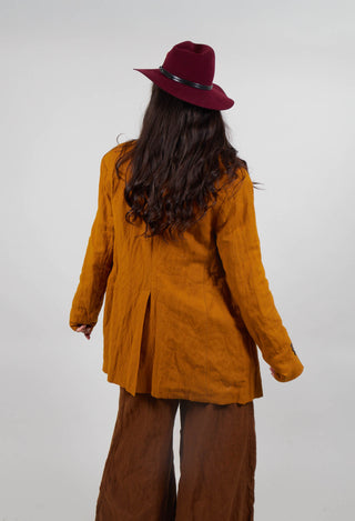 Short Coat in Tumeric