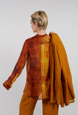 Renaissance Shirt in Stained Orange
