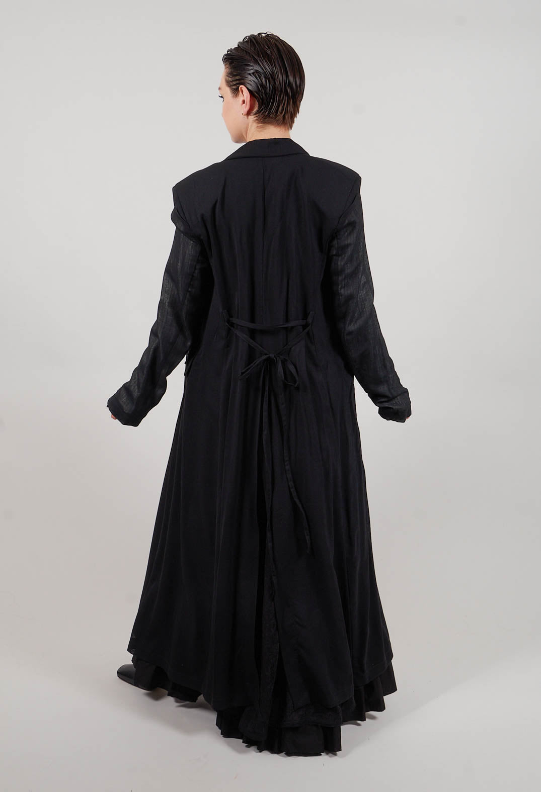 Cappotto Coat in Black