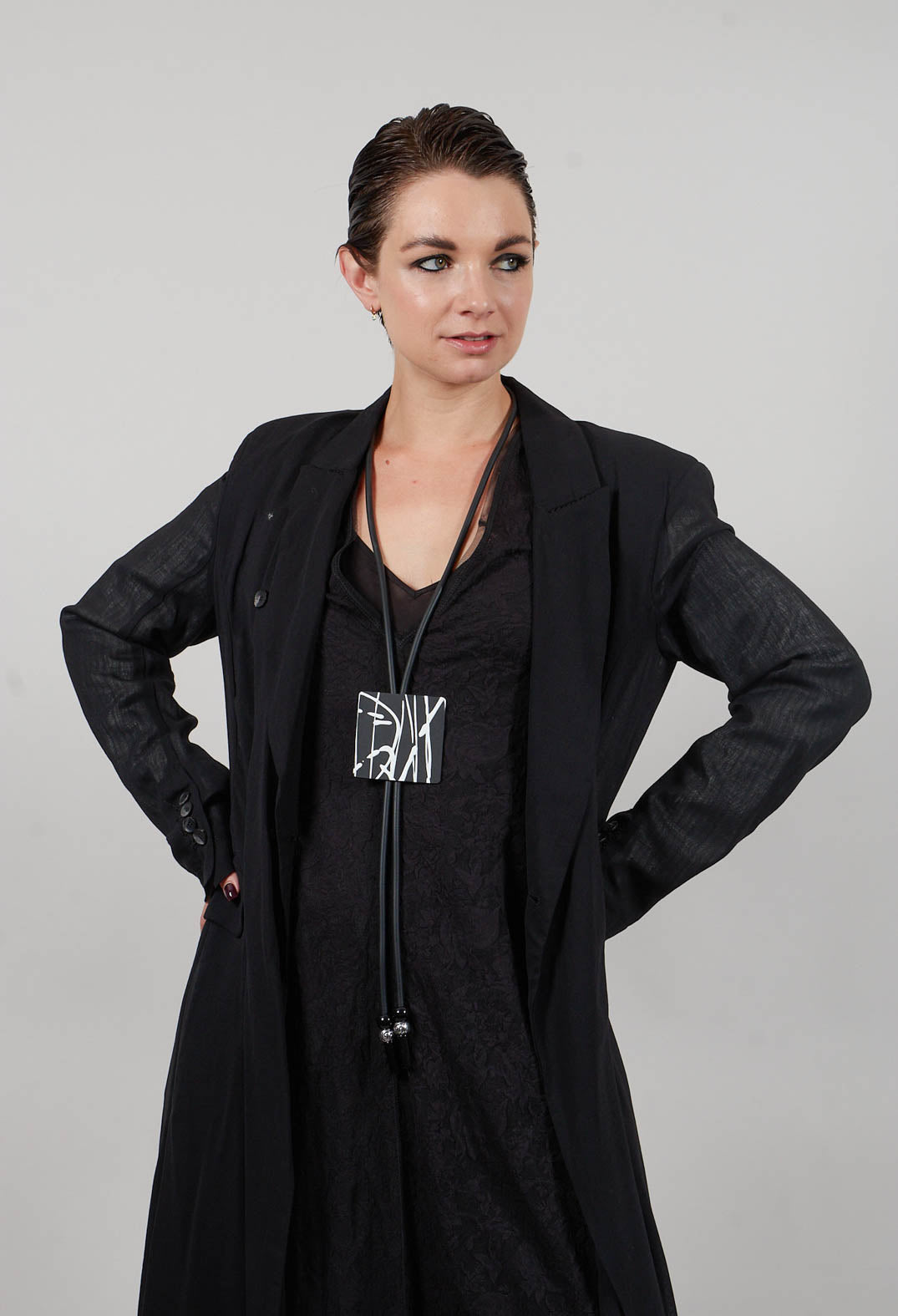 Cappotto Coat in Black