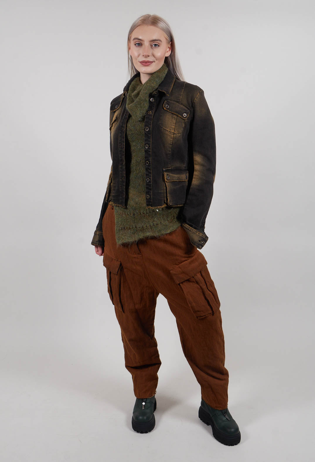 Ticket Pocket Cargo Pants in Land