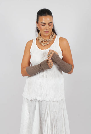 Wrist Cuffs in Naugat