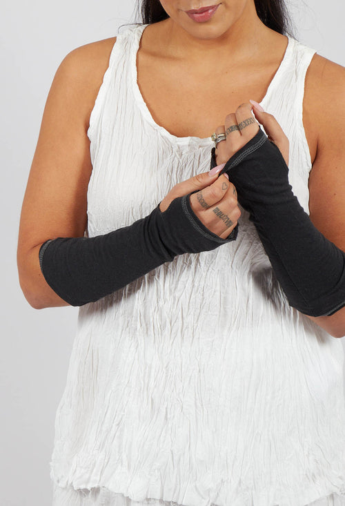 Wrist Cuffs in Vintage Black