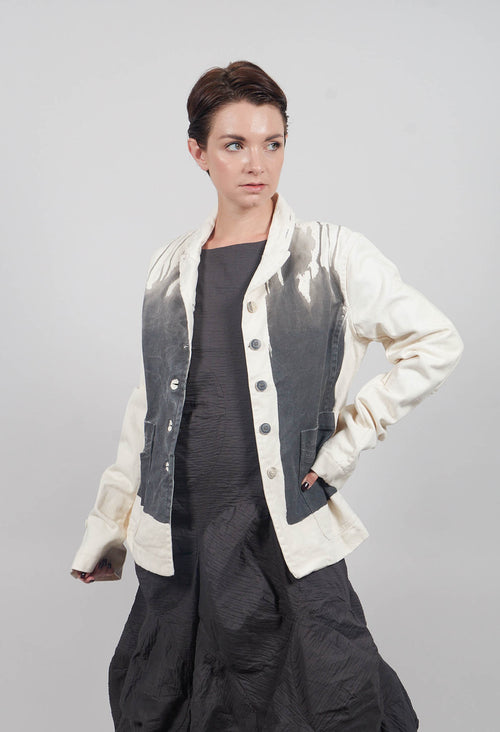 Patch Pocket Jacket in Asteroid Paint