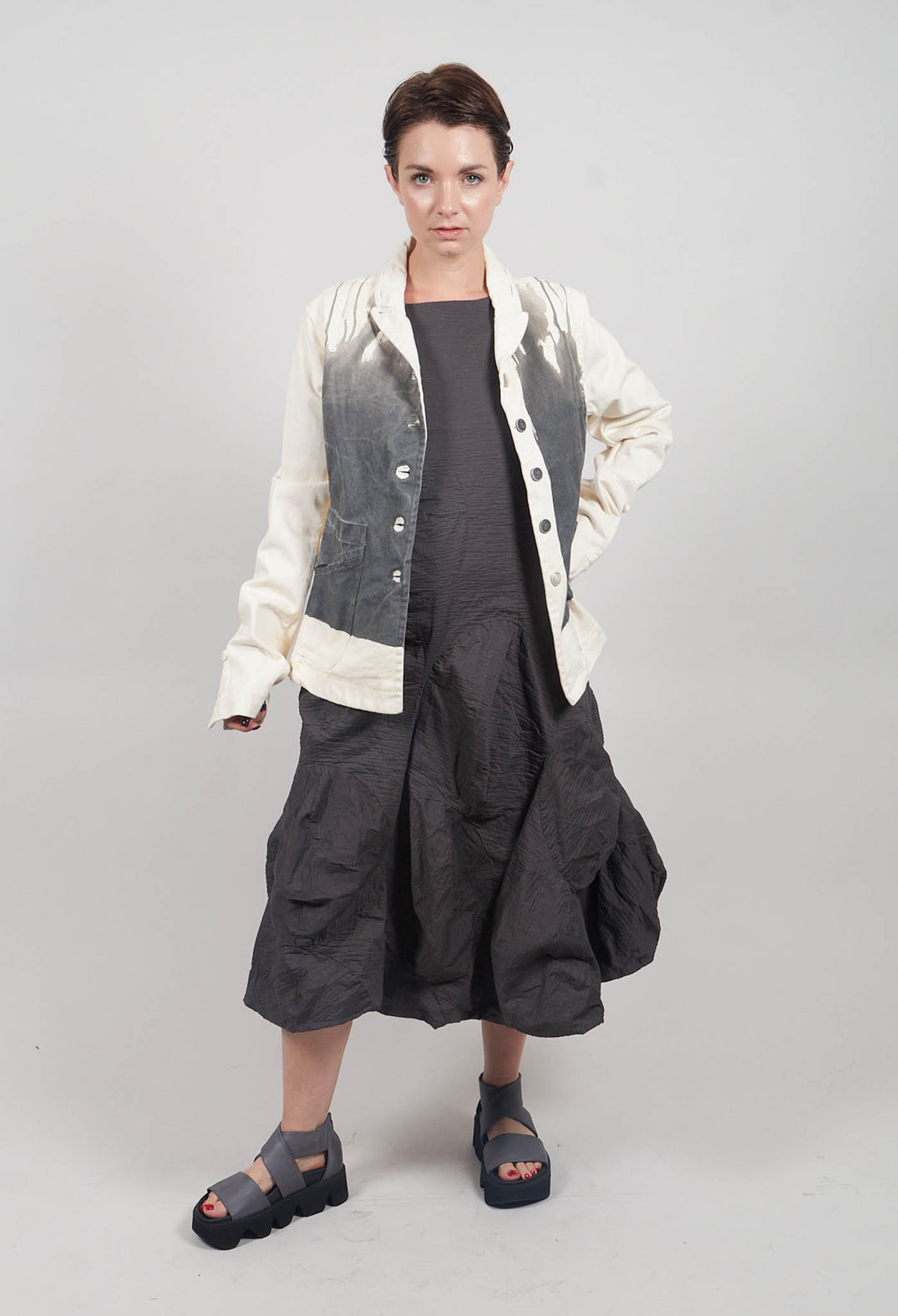 Patch Pocket Jacket in Asteroid Paint