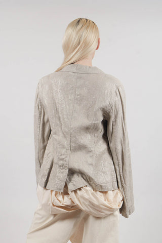Single Button Jacket in Dust Sparkle