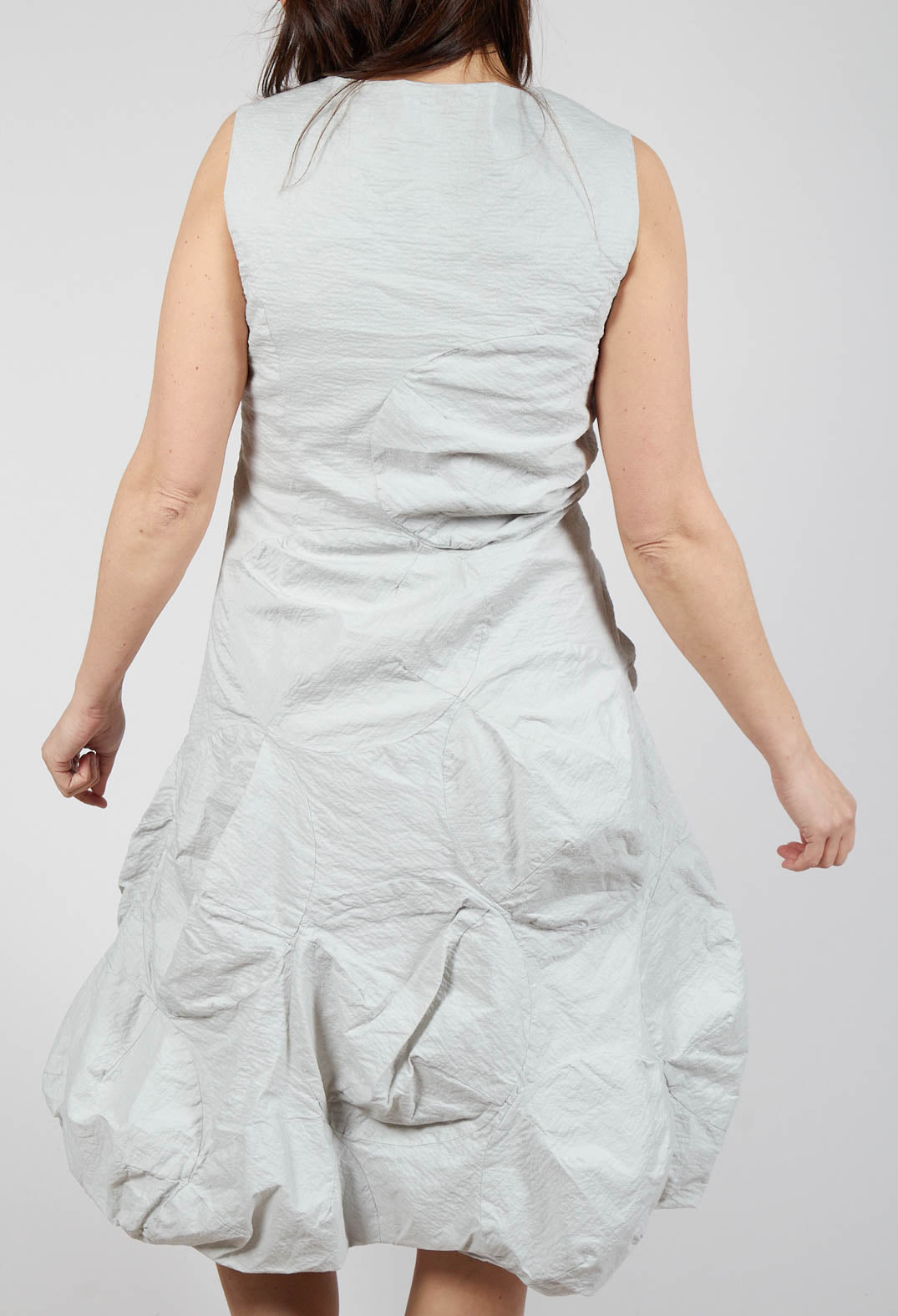 Bubble Midi Dress in Moon