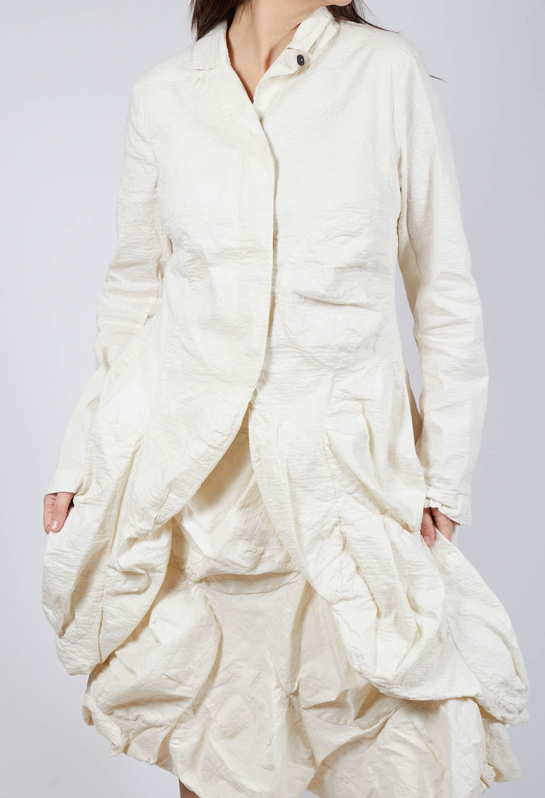 Longline Bubble Coat in Galaxy