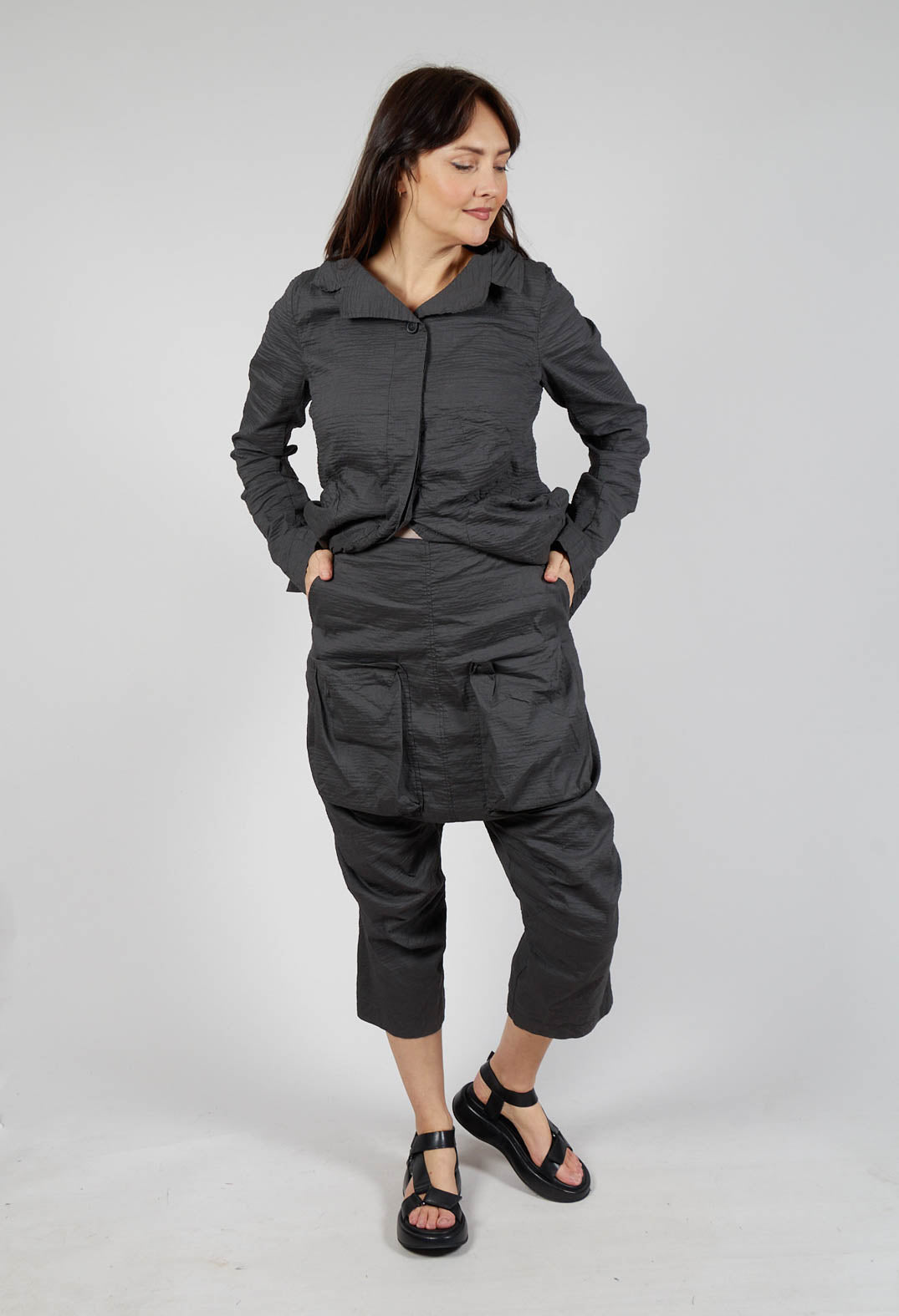 Pocket Front Trousers in Asteroid