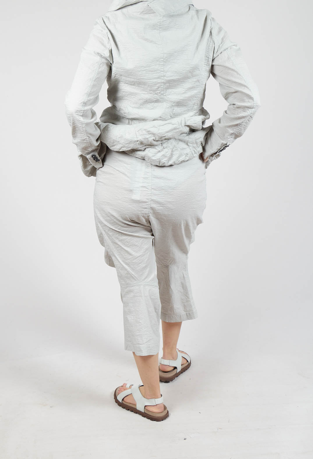 Pocket Front Trousers in Moon