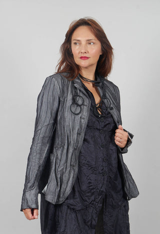 Slim Fit Jacket in Asteroid Sparkle