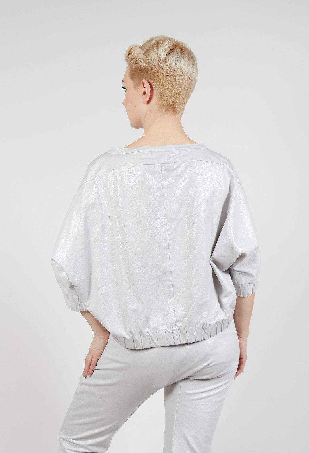 Cropped T-Shirt in Moon Sparkle