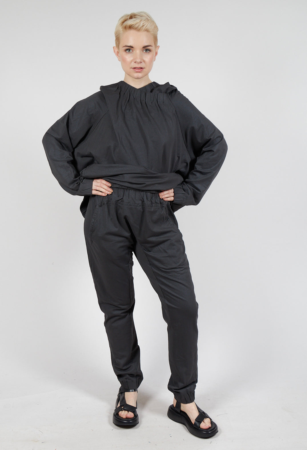 Pull On Trouser in Asteroid Sparkle