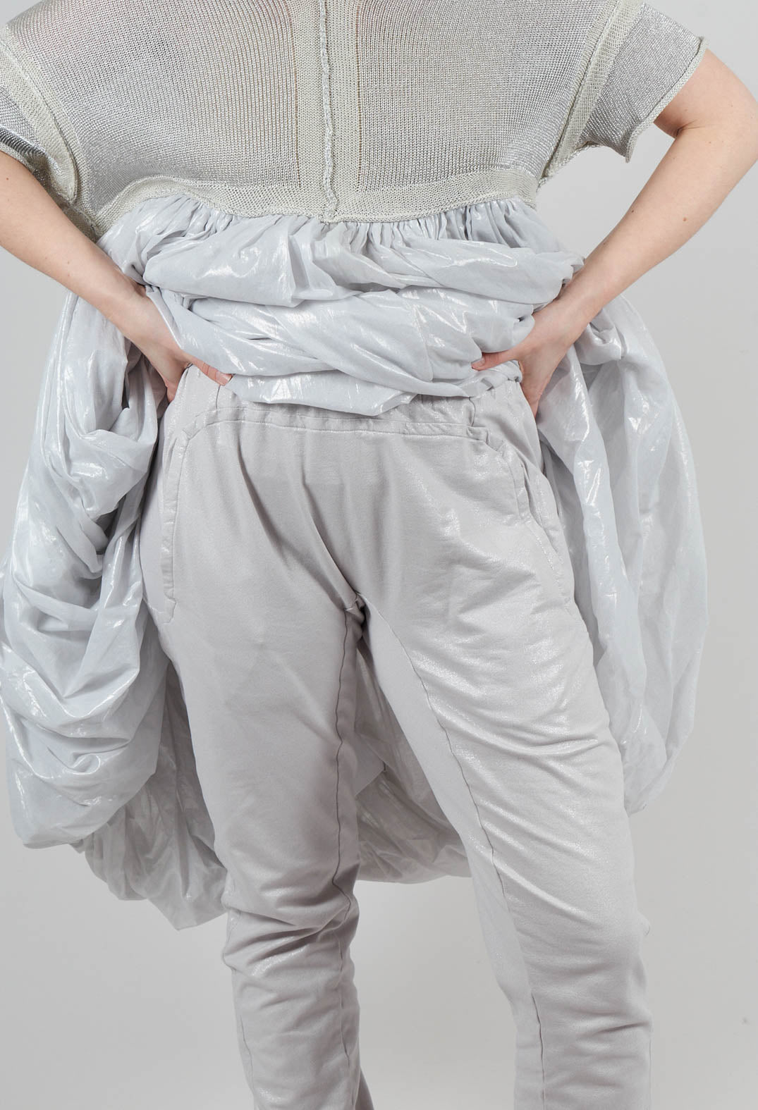 Pull On Trouser in Moon Sparkle
