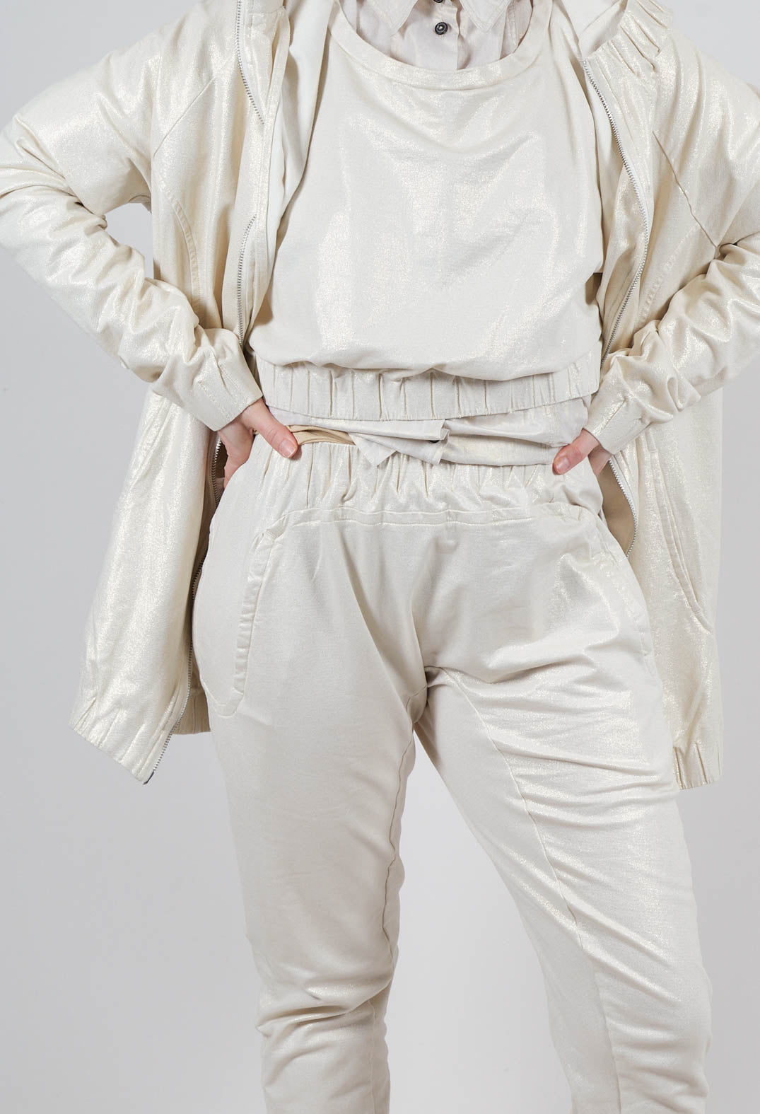 Pull On Trouser in Galaxy Sparkle